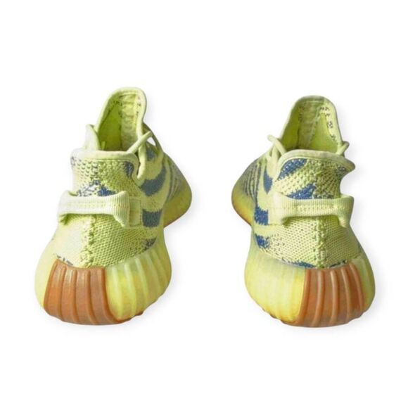 ADIDAS Yeezy Boost 350 V2 'Semi Frozen Yellow' Size 10 - Picture 5 of 9